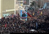تشییع پیکر سپهبد قاسم سلیمانی و شهدای مقاومت در تهران - 8