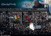 تشییع پیکر سپهبد قاسم سلیمانی و شهدای مقاومت در تهران - 8