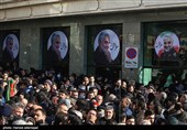 تشییع میلیونی پیکر مطهر سپهبد شهید قاسم سلیمانی و شهدای مقاومت در تهران