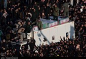 تشییع پیکر سپهبد قاسم سلیمانی و شهدای مقاومت در تهران - 1