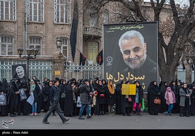 مراسم گرامیداشت سپهبد شهید قاسم سلیمانی در تبریز 