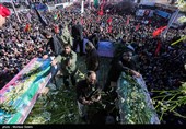 تشییع و خاکسپاری پیکر سردار سپهبد شهید قاسم سلیمانی در کرمان 