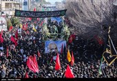 تشییع و خاکسپاری پیکر سردار سپهبد شهید قاسم سلیمانی در کرمان 