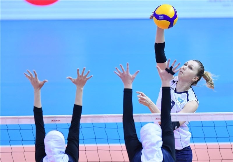 والیبال بانوان انتخابی المپیک| شکست ایران مقابل قزاقستان در گام نخست