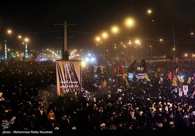 مراسم تشییع پیکر سپهبد شهید قاسم سلیمانی در قم