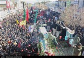 تشییع و خاکسپاری پیکر سردار سپهبد شهید قاسم سلیمانی در کرمان