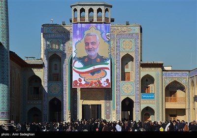 مراسم گرامیداشت سپهبد شهید قاسم سلیمانی در شیراز 