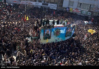 تشییع پیکر سردار سپهبد شهید قاسم سلیمانی در کرمان - 1