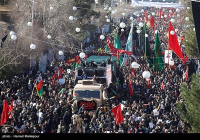 تشییع پیکر سردار سپهبد شهید قاسم سلیمانی در کرمان - 1