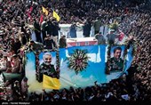 مراسم تشییع پیکر شهید سردار سپهبد شهید قاسم سلیمانی در کرمان
