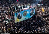 مراسم تشییع پیکر شهید سردار سپهبد شهید قاسم سلیمانی در کرمان