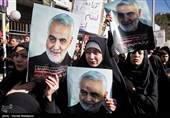 مراسم تشییع پیکر شهید سردار سپهبد شهید قاسم سلیمانی در کرمان