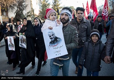 مراسم تشییع پیکر شهید سردار سپهبد شهید قاسم سلیمانی در کرمان