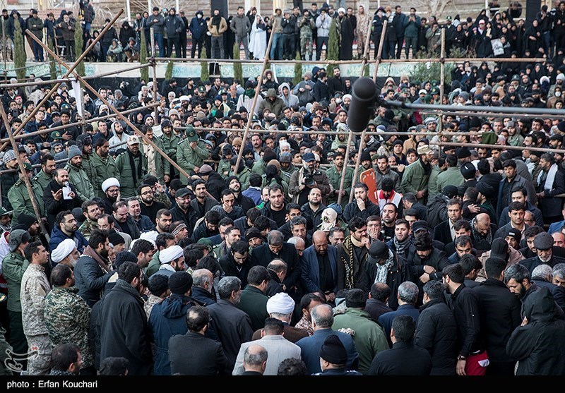 جان‌باختن 59 نفر در حادثه مراسم تشییع شهید سپهبد سلمانی در کرمان