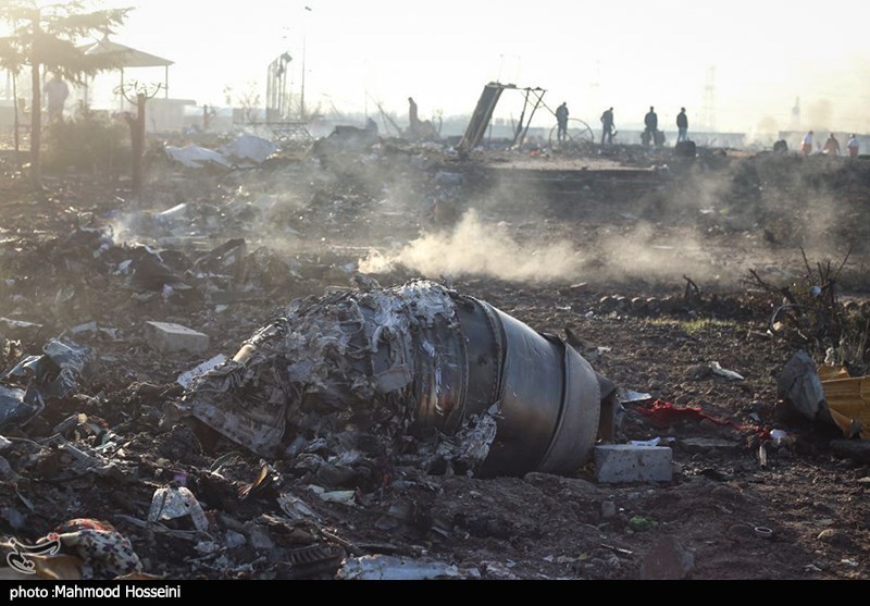 Iran Offers Condolences after Ukrainian Plane Crash near Tehran