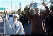 تجمع اعلام حمایت از سپاه پاسداران - مشهد