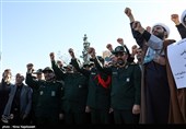 تجمع اعلام حمایت از سپاه پاسداران - مشهد