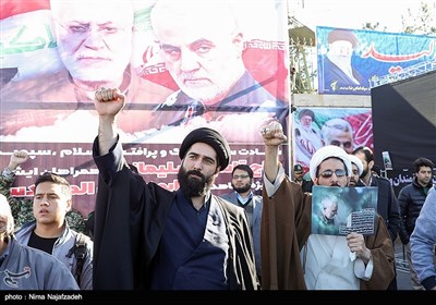 تجمع اعلام حمایت از سپاه پاسداران - مشهد