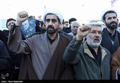تجمع اعلام حمایت از سپاه پاسداران - مشهد