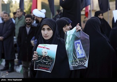 تجمع اعلام حمایت از سپاه پاسداران - مشهد