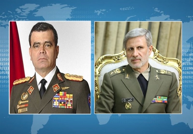 وزیر دفاع ونزوئلا در تماس تلفنی با امیر حاتمی: برای مبارزه با استکبار درکنار ایران خواهیم بود