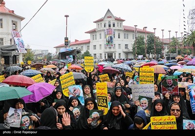 اجتماع بزرگ مردمی «سلیمانی‌ها» به‌مناسبت بزرگداشت سپهبد شهید حاج قاسم سلیمانی در رشت