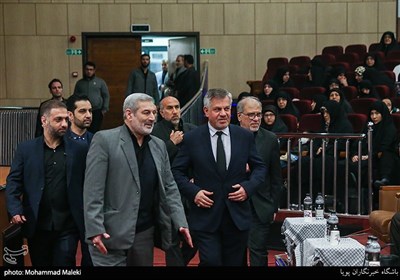 سعدجواد قندیل سفیر عراق در ایران در مراسم سومین کنگره شهدای مدافع حرم