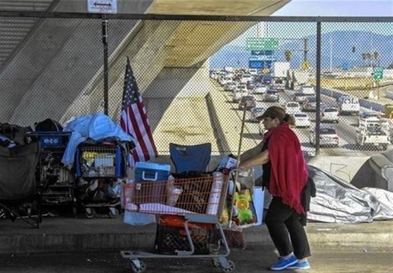 بحران بی‌خانمان‌ها در آمریکا؛ فرماندار کالیفرنیا خواستار افزایش بودجه شد