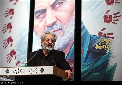 سخنرانی سلیمی نمین در مراسم اختتامیه دهمین جشنواره مردمی فیلم عمار