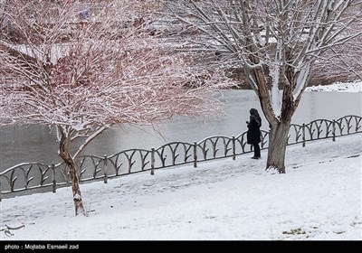 بارش برف در ارومیه