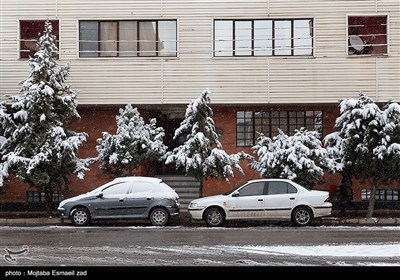 بارش برف در ارومیه