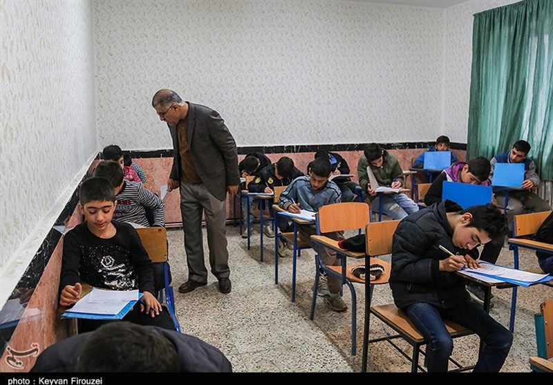 حال و هوای فصل امتحانات مدارس کردستان به روایت تصویر