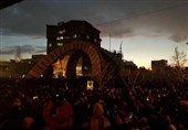 برگزاری تجمع در مقابل دانشگاه‌های امیرکبیر و شریف در پی سقوط هواپیمای اوکراینی
