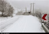 راه ارتباطی 150 روستای کردستان در پی بارش برف مسدود شد