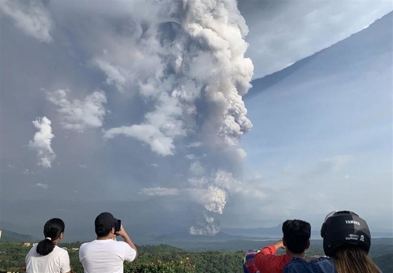 Tiny Philippine Volcano Ejects Smoke, Ash, Villagers Flee