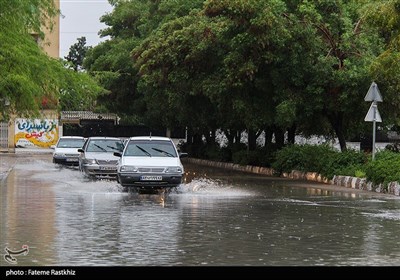 آبگرفتگی معابر در بندرعباس