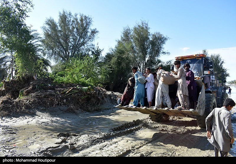 دستور فتاح برای امدادرسانی سریع بنیاد مستضعفان به سیل‌زدگان  سیستان و بلوچستان