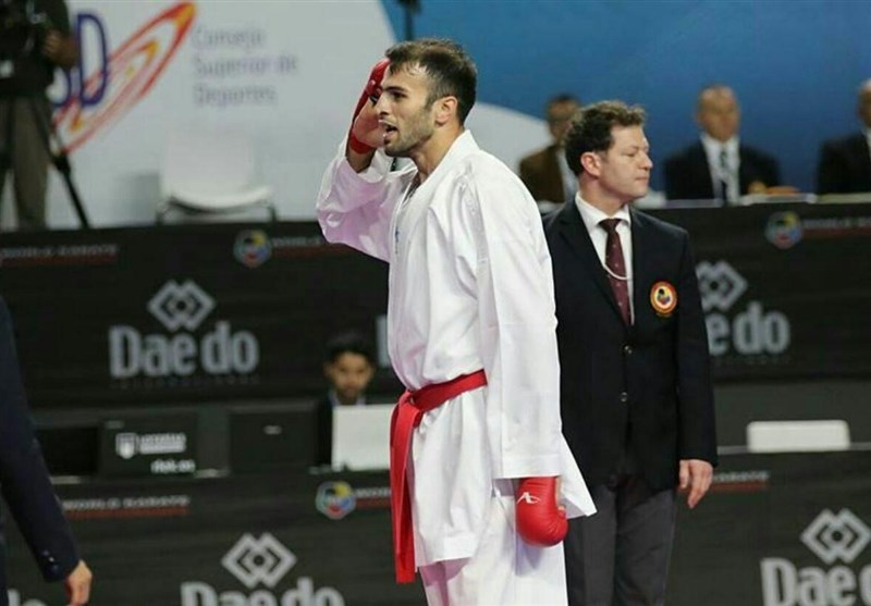 لیگ کاراته وان - شیلی| درخشش برق مدال طلا بر گردن عسگری