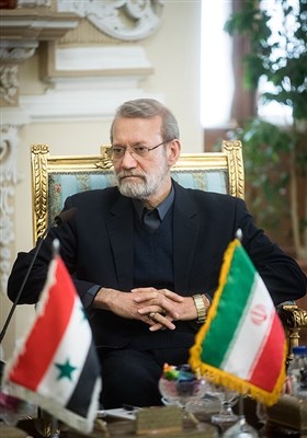 لاريجاني يستقبل رئيس الوزراء السوري