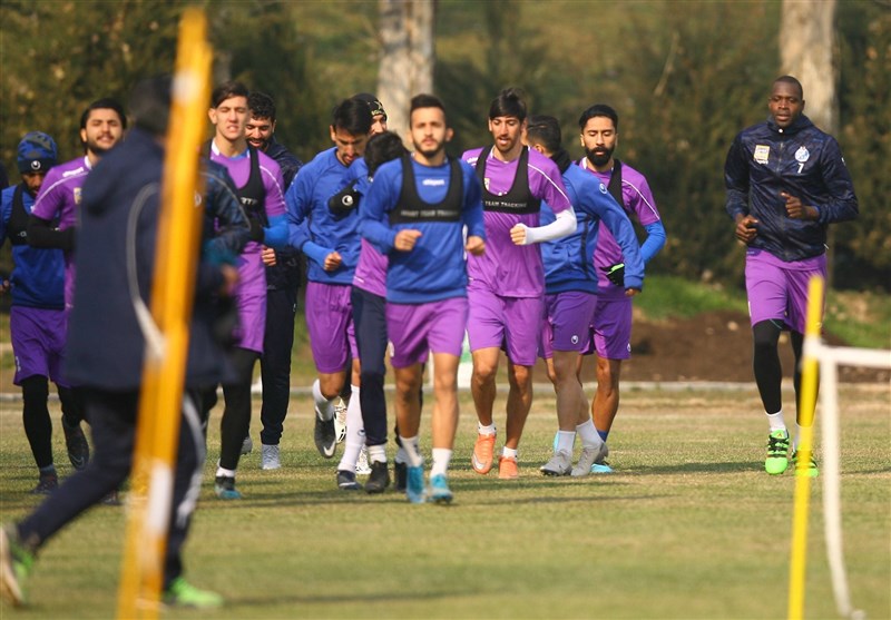 گزارش تمرین استقلال| اظهارنظر بازیکنان درباره بازی با الکویت و حضور دیاباته در کارهای گروهی