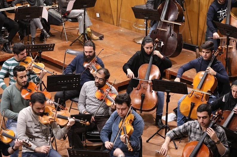 آقاوردی پاشایف ارکستر ملی ایران را تمرین داد