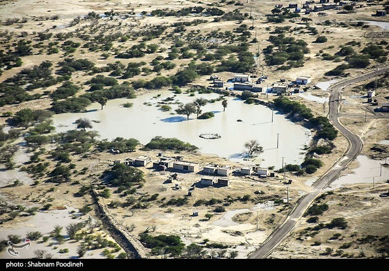 امدادرسانی مداوم بالگردهای هوادریای ارتش در مناطق سیل زده بلوچستان