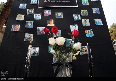 مراسم بزرگداشت سپهبد شهید قاسم سلیمانی و سانحه هواپیمای مسافربری و جان باختگان وقایع کرمان در دانشگاه تهران