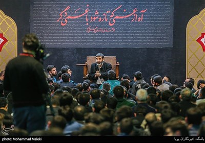 سخنرانی حاج حسین یکتا در مراسم گرامیداشت جانباختگان سانحه هوایی