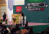 نوای روحبخش دعای توسل به نیابت از شهدای مقاومت و سانحه هوایی در حرم رضوی طنینانداز شد
