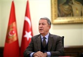 وزیر دفاع ترکیه: هیچ نقض آتش بسی در ادلب صورت نگرفته است