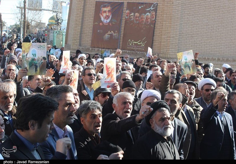 راهپیمایی مردم دامغان در محکومیت جنایات استکبارجهانی به روایت تصویر