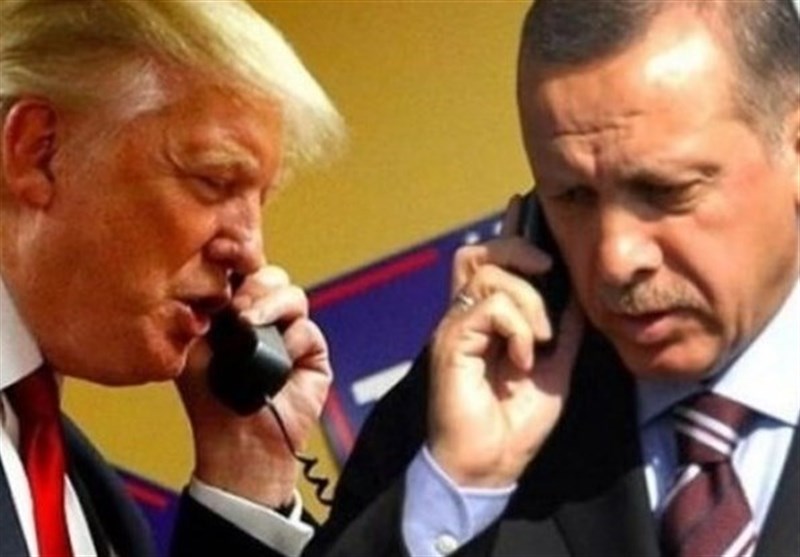 سوریه| حمایت آشکار ترامپ از گروه‌های تروریستی در گفت‌وگوی تلفنی با اردوغان
