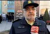 فرمانده انتظامی غرب استان تهران: اجازه موج‌سواری به دشمنان را نمی‌دهیم؛ شهدای سانحه هوایی خانواده ما هستند + فیلم