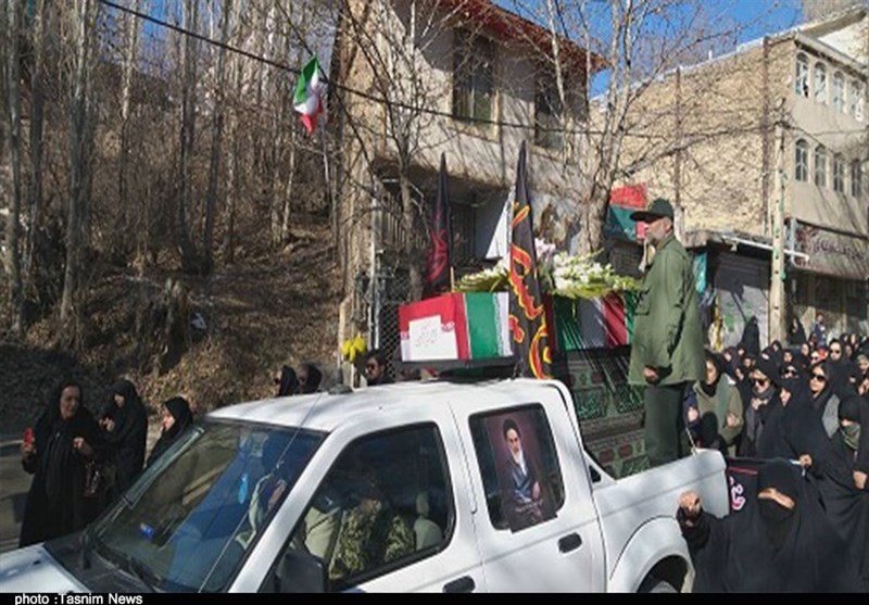تهران| پیکر یکی از شهدای سقوط هواپیمای اوکراینی در دماوند تشییع شد + فیلم